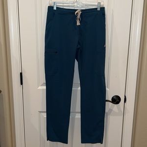 FIGS Yola Green/blue Skinny Scrubs Sz Small